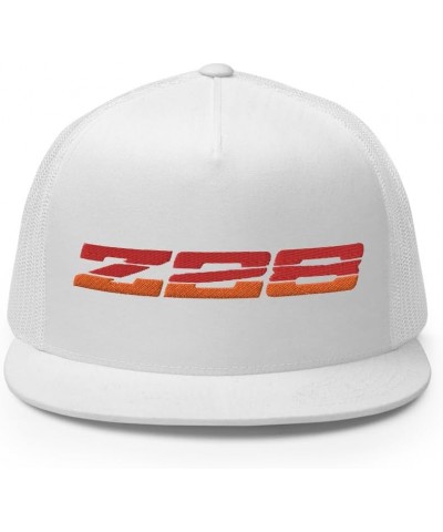 1985 1986 Camaro Z28 Emblem Retro 80s Aesthetic Custom Embroidered 5 Panel Trucker Cap Snapback Hat White $18.84 Baseball Caps