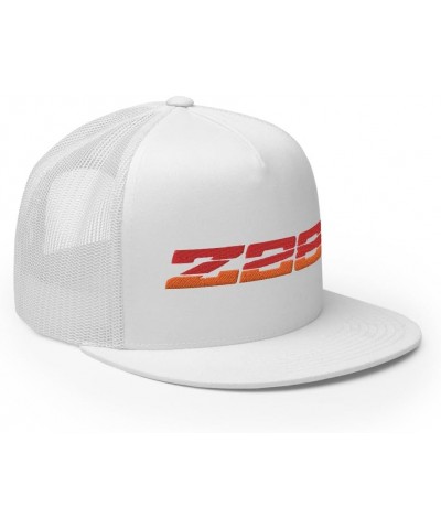 1985 1986 Camaro Z28 Emblem Retro 80s Aesthetic Custom Embroidered 5 Panel Trucker Cap Snapback Hat White $18.84 Baseball Caps