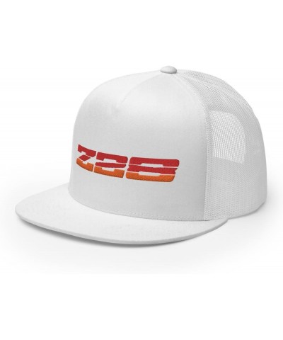 1985 1986 Camaro Z28 Emblem Retro 80s Aesthetic Custom Embroidered 5 Panel Trucker Cap Snapback Hat White $18.84 Baseball Caps