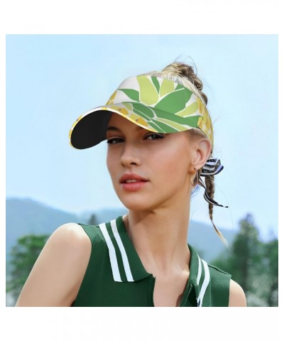 2024 Sports Sun Visor Hats,Twill Adjustable Caps for Men Women Pink_27 $18.80 Sun Hats