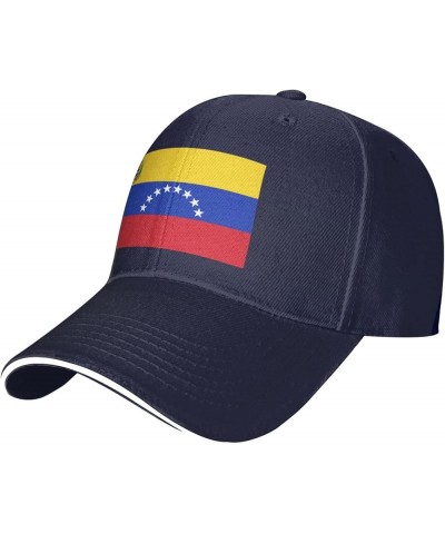 Venezuela Flag Baseball Cap Men Hats Sun hat for Women Cowboy hat Dad Hat Trucker hat Black Navy Blue $12.01 Baseball Caps