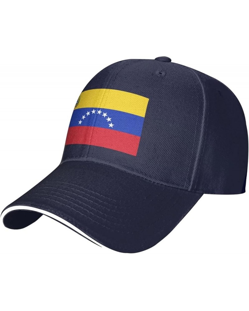 Venezuela Flag Baseball Cap Men Hats Sun hat for Women Cowboy hat Dad Hat Trucker hat Black Navy Blue $12.01 Baseball Caps