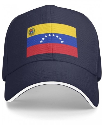 Venezuela Flag Baseball Cap Men Hats Sun hat for Women Cowboy hat Dad Hat Trucker hat Black Navy Blue $12.01 Baseball Caps