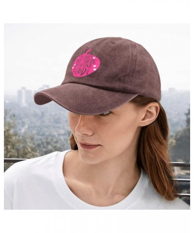 Im Just Out Here Trusting God Trucker Hat Hats for Men Fashion Pigment Black Hats for Women Gifts for Women Outdoor Wine Red ...