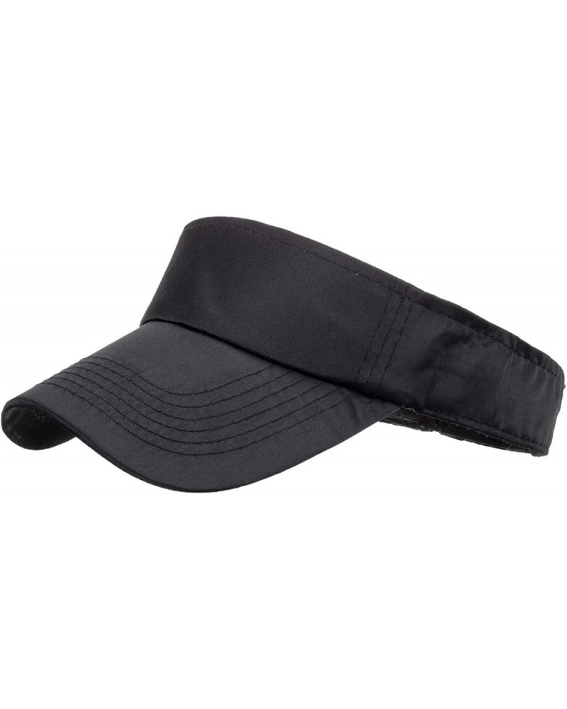 Baseball Hat Breathable Hip Hop Women Beach Cap Sun Fashion Hat Men Baseball Caps No Waster Cap 1-black $11.04 Sun Hats