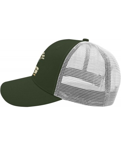 Hats for Men Baseball Cap Mesh Baseball Cap Mens Hats Snapback Fashionable Baseball Cap Army Green 2 $11.28 Baseball Caps