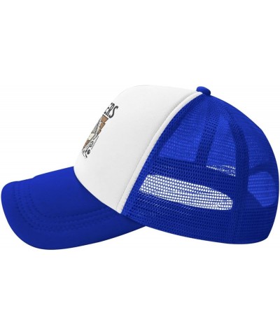 Aldult Hats Mesh Baseball Cap Classic Trucker Hat for Men Women Adjustable Sun hat Black Blue $10.99 Baseball Caps