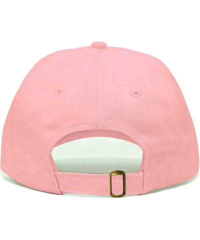 Vegan AF Baseball Hat, Embroidered Dad Cap, Unstructured Soft Cotton, Adjustable Strap Back (Multiple Colors) Light Pink $11....