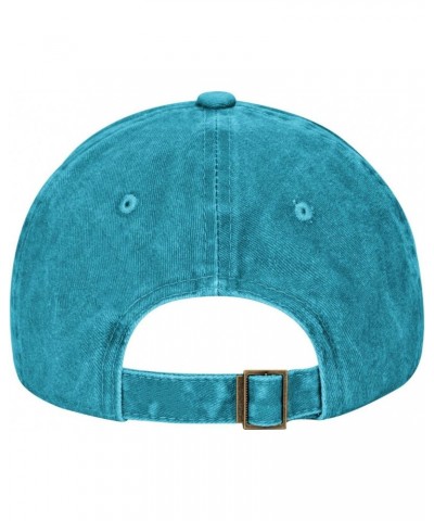 Billy Music and Strings Baseball Cap Vintage Washed Plain Trucker Dad Hats for Men and Woman Sun Hat Blue $12.47 Baseball Caps