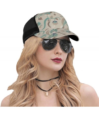 Paisley Curved Brim Mesh Baseball Cap Casual Sun Hat All Seasons for Unisex 7paisley 15 $8.63 Baseball Caps