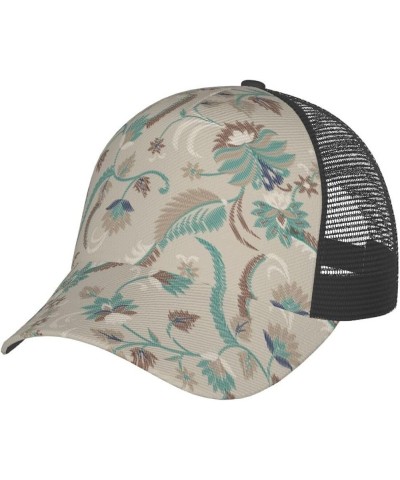 Paisley Curved Brim Mesh Baseball Cap Casual Sun Hat All Seasons for Unisex 7paisley 15 $8.63 Baseball Caps