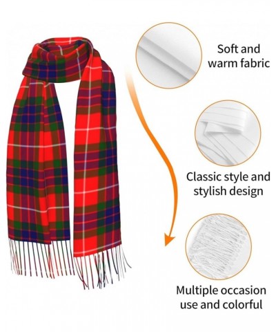 Winter Warm Wrap Shawl Gala Water District Tartan Print Scarves Blanket Scarf For Women Men Fraser Modern Tartan $14.49 Scarves