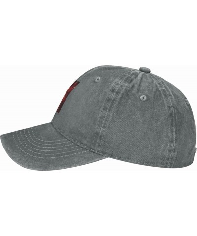 Veil of Maya Baseball Cap for Men Women Classic Vintage Denim Running Sports Trucker Hat Black Gray $12.05 Baseball Caps