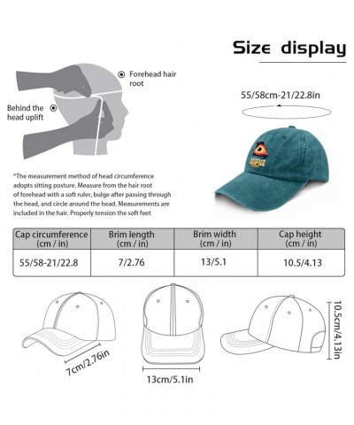 Total Solar Eclipse 04.08.2024 Hat for Mens Missouri Baseball Caps Cool Washed Workout Hat Adjustable Cyan Blue $9.68 Basebal...