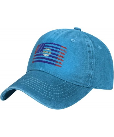 USA American Belize Flag Belizean Baseball Cap Blue $9.06 Baseball Caps