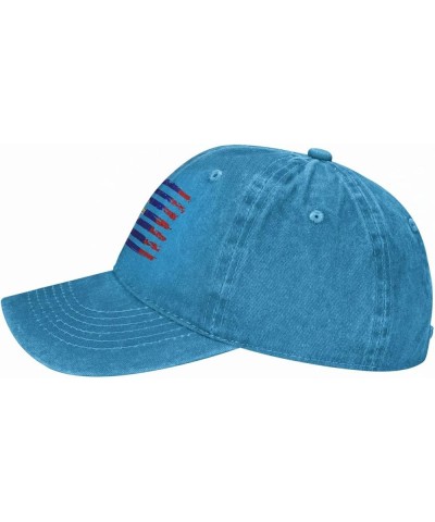 USA American Belize Flag Belizean Baseball Cap Blue $9.06 Baseball Caps