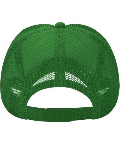 Stevens Institute of Technology. Trucker Hats for Both Men and Women - Mesh Baseball Snapback Hats Green $27.50 Baseball Caps