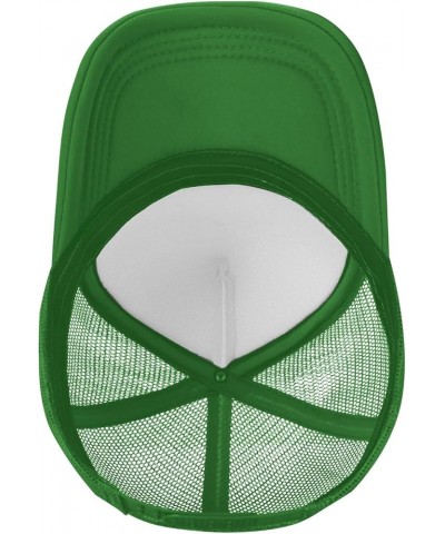 Stevens Institute of Technology. Trucker Hats for Both Men and Women - Mesh Baseball Snapback Hats Green $27.50 Baseball Caps