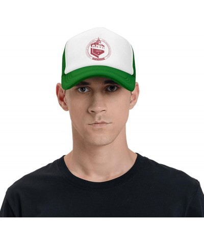 Stevens Institute of Technology. Trucker Hats for Both Men and Women - Mesh Baseball Snapback Hats Green $27.50 Baseball Caps