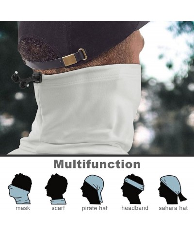 Custom Face Masks for Adults, Personalized Neck Warmer Neck Face Mask, Customized Bandana Face Mouth Add Your Text Gray $10.7...