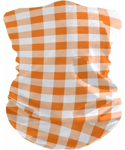 Seamless Bandana Orange Color Tablecloth Pattern Outdoor Scarf UV Resistence Sports Neck Balaclavas Headband Headwear Motorcy...