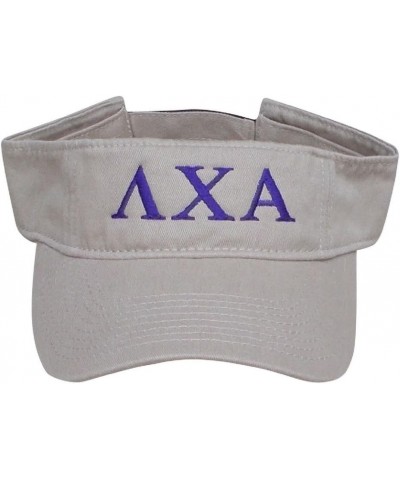 Mens Lambda Chi Alpha Visor Tan $14.26 Baseball Caps