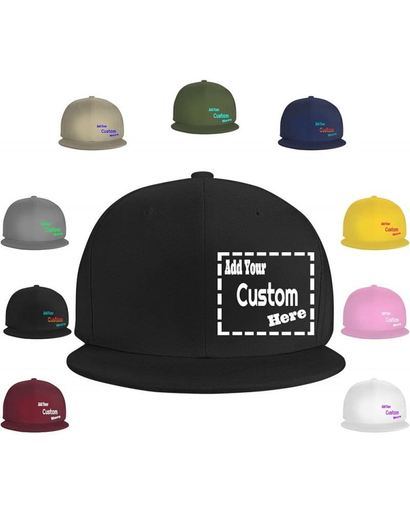 Customized Cap Your Design Here,Personalized Hat,Custom Cap Design Your Own Classic Mens Womens Trucker Caps Custom-1 $9.37 B...