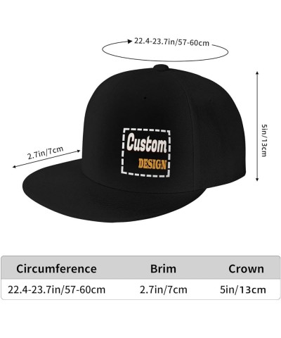 Customized Cap Your Design Here,Personalized Hat,Custom Cap Design Your Own Classic Mens Womens Trucker Caps Custom-1 $9.37 B...