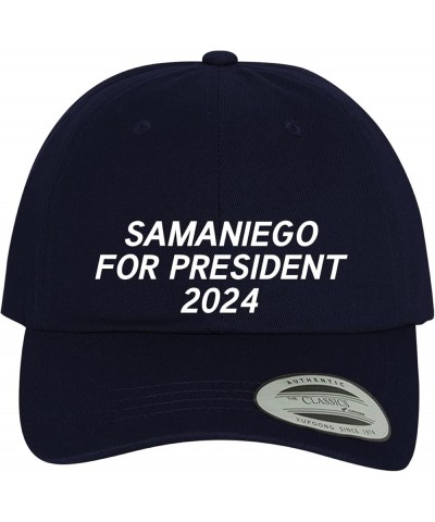 Samaniego for President 2024 - Comfortable Dad Hat Baseball Cap Navy $19.23 Baseball Caps