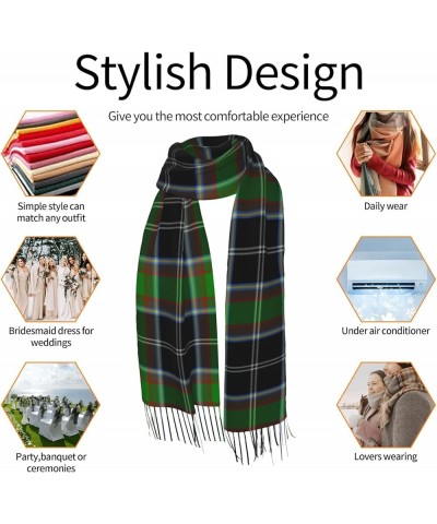 Women's Fashion Cashmere Feel with Tassel Large scarf warm party shawl Wraps Scottish Clan Webster Tartan Plaid $14.73 Scarves