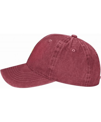 194th Armor Regiment Denim Cap Trucker Hat Adjustable Hat for Men and Women Red $14.63 Baseball Caps