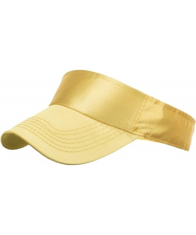 Baseball Hat Breathable Hip Hop Women Beach Cap Sun Fashion Hat Men Baseball Caps No Waster Cap 1-yellow $11.04 Sun Hats