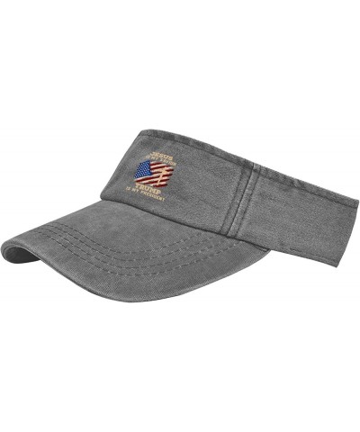 jesuss is My saviorr Trump is My presidentt Hats Sun Visors for Women Running Cap Reversible Visor Light Grey $9.99 Visors