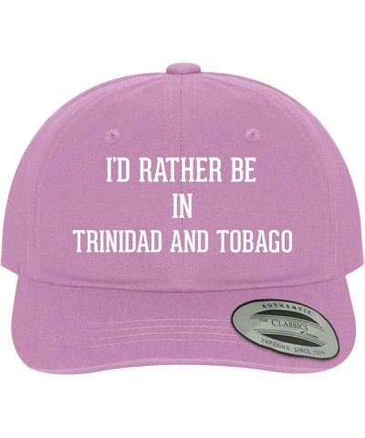 I'd Rather Be in Trinidad and Tobago - Soft Dad Hat Baseball Cap Pink $18.59 Baseball Caps