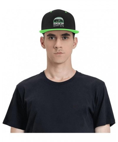 Trash Day Best Day Waste Management Garbage Truck Baseball Cap Summer Men Women Trucker Hat Green $9.89 Baseball Caps