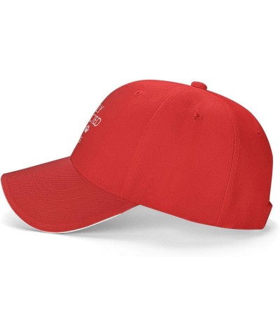 Women's and Men's Baseball Caps Easily Distracted by Dogs Original Dad Hat Adjustable Casquette Cap Red $10.65 Baseball Caps