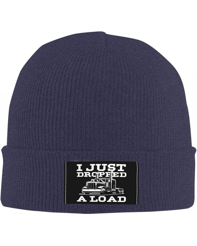 I Just Dropped A Load Unisex Beanie for Men Women Knit Hat Winter Beanies Black Navy Blue $9.56 Skullies & Beanies