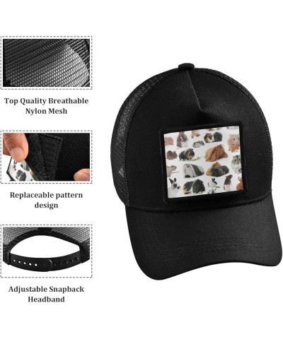 Women's Baseball Cap, Men's Baseball Cap, Adjustable Cotton Twill Mesh-Back Cap Multi 1 $9.44 Sun Hats