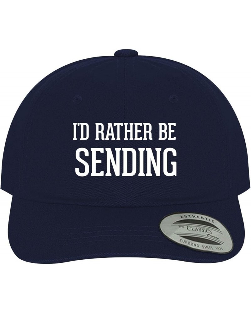 I'd Rather Be Sending - Soft Dad Hat Baseball Cap Navy $16.31 Baseball Caps