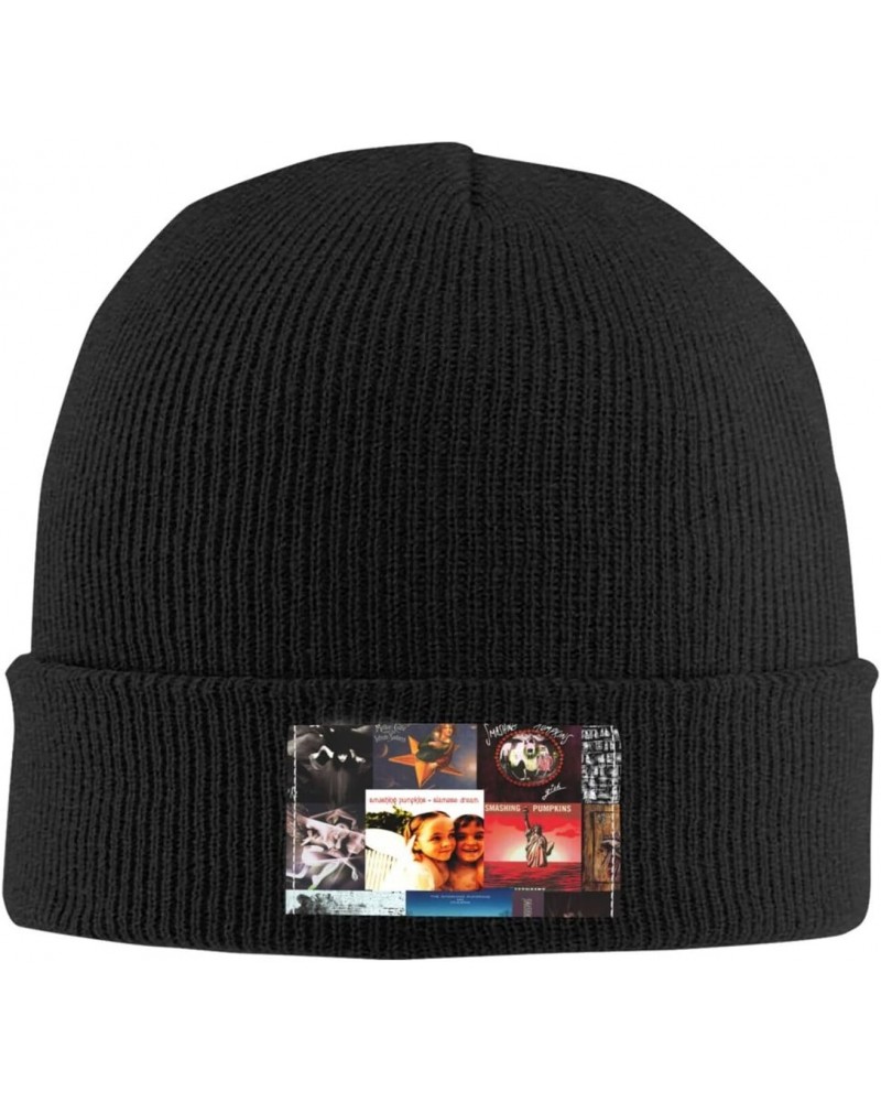 The Rock Smashing Band Pumpkins Beanie for Men Women Soft Knit Cap Skull Hat Winter Hat Unisex Knit Cuffed Beanies Convenient...