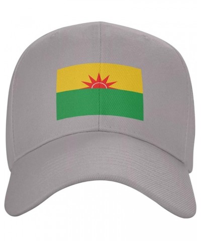 Adjustable Flag of United Liberation Front of Asom Baseball Cap Women Men Hat Truck Driver Baseball Caps Sun Hats Gray $10.78...