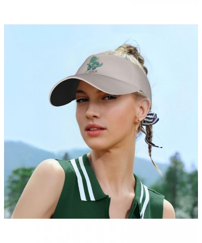 Visor Hat T-Rock T-Rex Empty Top Sun Cap Sports Beach Tennis Golf Running Hiking Adjustable Hat for Men Women Teens Black $10...