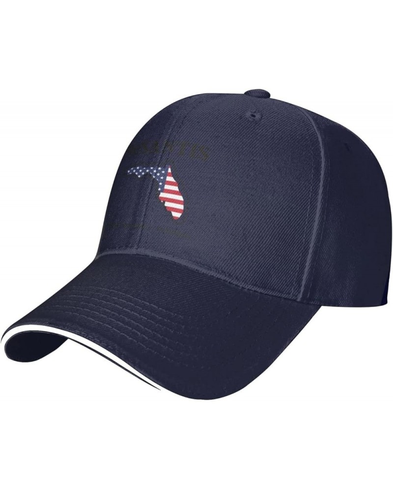 Make America Florida - Desantis 2024 Baseball Cap Men Hat Sun hat for Women Cowboy hat Dad Hat Trucker hat Black Navy Blue $9...