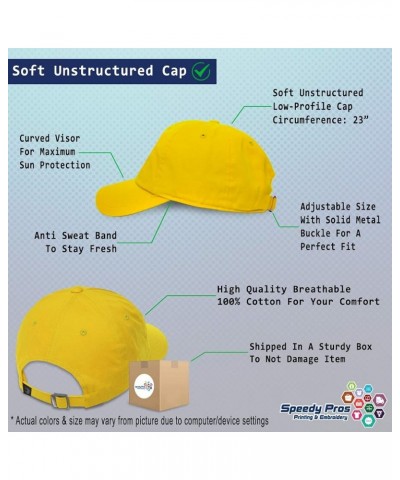 Soft Baseball Cap Peace Comes from Within B Cotton Dad Hats for Men & Women Yellow $13.92 Baseball Caps