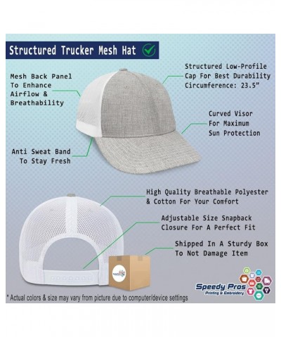 Trucker Baseball Cap Drinkerbell Cotton Dad Hats for Men & Women Heather Tan White $15.65 Baseball Caps