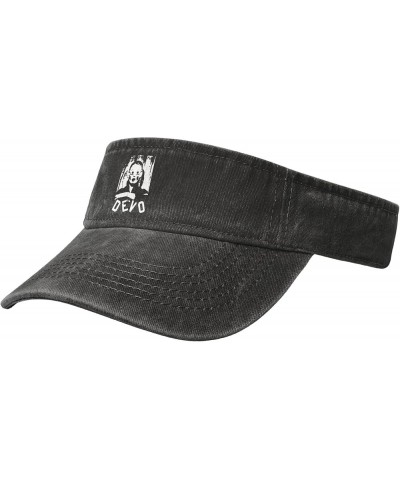 Adjustable Empty Top Cotton Baseball Cap Sport Sun Visor Hats Unisex for Men and Women Black Black $10.06 Visors