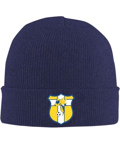 LeTourneau University Logo Beanie Hat for Men and Women Winter Warm Hats Knit Slouchy Thick Skull Cap Navy Blue $7.40 Skullie...