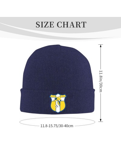 LeTourneau University Logo Beanie Hat for Men and Women Winter Warm Hats Knit Slouchy Thick Skull Cap Navy Blue $7.40 Skullie...