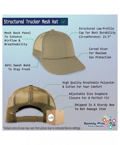 Custom Trucker Hat Baseball Cap Financial Manager Reports Cotton Investments Dad Hats for Men & Women Khaki Personalized Text...