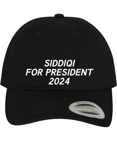 Siddiqi for President 2024 - Comfortable Dad Hat Baseball Cap Black $15.32 Baseball Caps